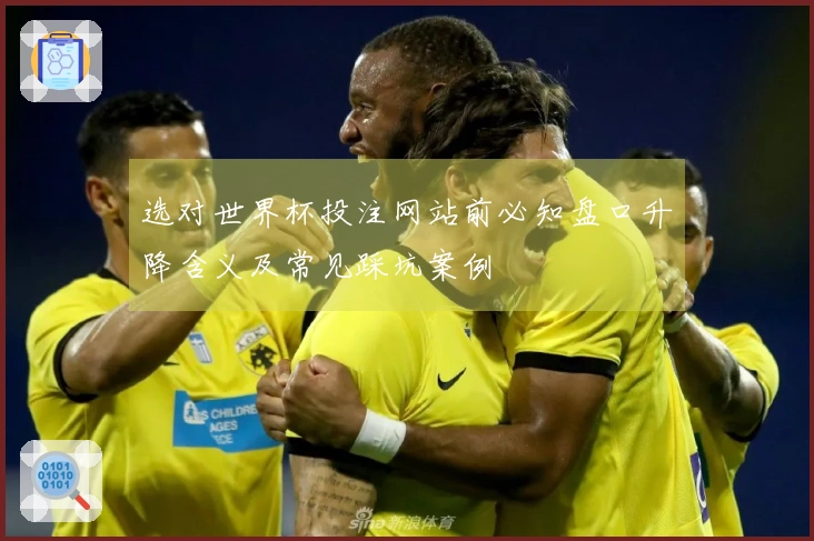 选对世界杯投注网站前必知盘口升降含义及常见踩坑案例