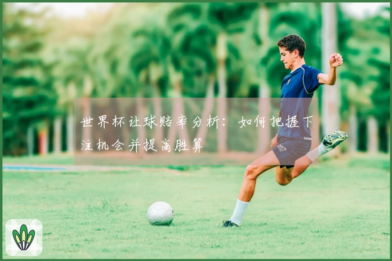 世界杯让球赔率分析：如何把握下注机会并提高胜算