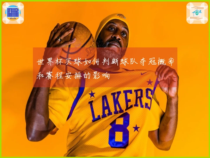 世界杯买球如何判断球队夺冠概率和赛程安排的影响