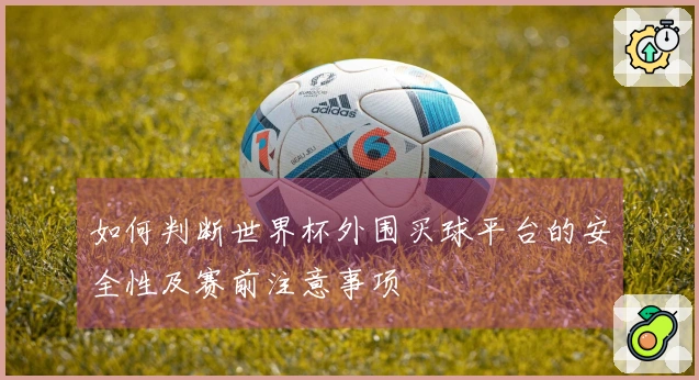 如何判断世界杯外围买球平台的安全性及赛前注意事项