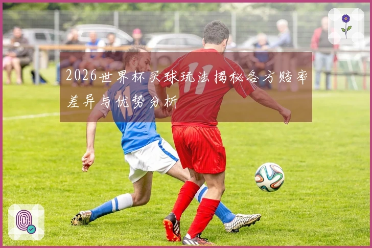 2026世界杯买球玩法揭秘各方赔率差异与优势分析
