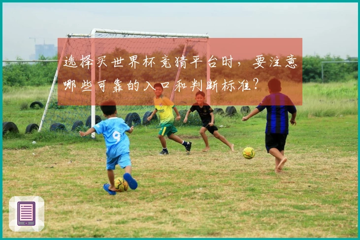 选择买世界杯竞猜平台时，要注意哪些可靠的入口和判断标准？