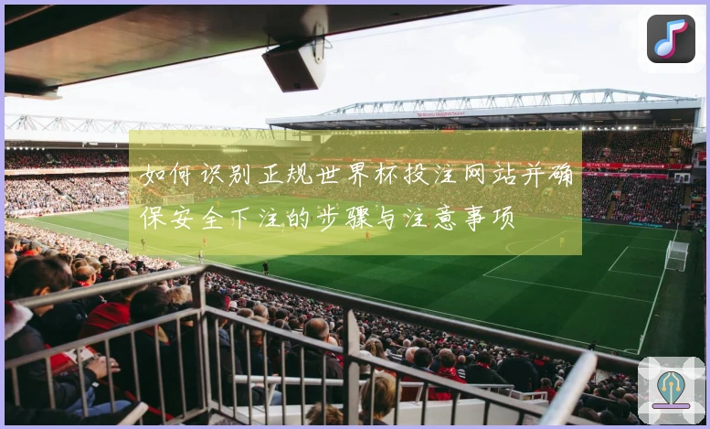 如何识别正规世界杯投注网站并确保安全下注的步骤与注意事项
