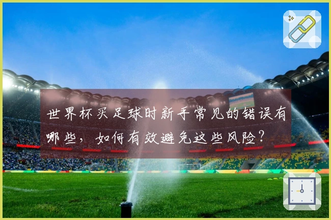 世界杯买足球时新手常见的错误有哪些，如何有效避免这些风险？